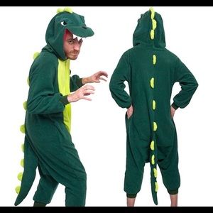 One piece Onesie adult dinosaur XL